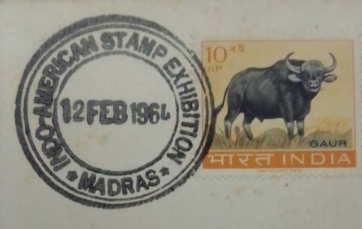 kiruthikyuvara1's tweet photo. Fourth Indo-American Stamp exhibition held at Madras (now Chennai) from Feb. 12 to 21, 1964.
#SpecialCancellation #CoverCollection #fdc #philately #stamps https://t.co/8qYbDi2YC5