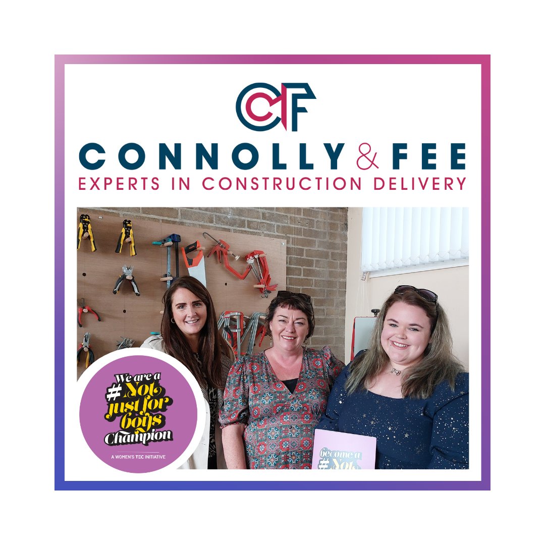 womenstec's tweet photo. We were delighted to welcome Caroline &amp; Lee-Anne from @ConnollyFeeLtd today to welcome them officially as Champions and  chat about how we're going to work together this year. Watch this space; we are so excited! 🤩 #ChampionTuesday #NotJustForBoys #WOMENSTEC #NJFB https://t.co/VGRU4Vy3qJ