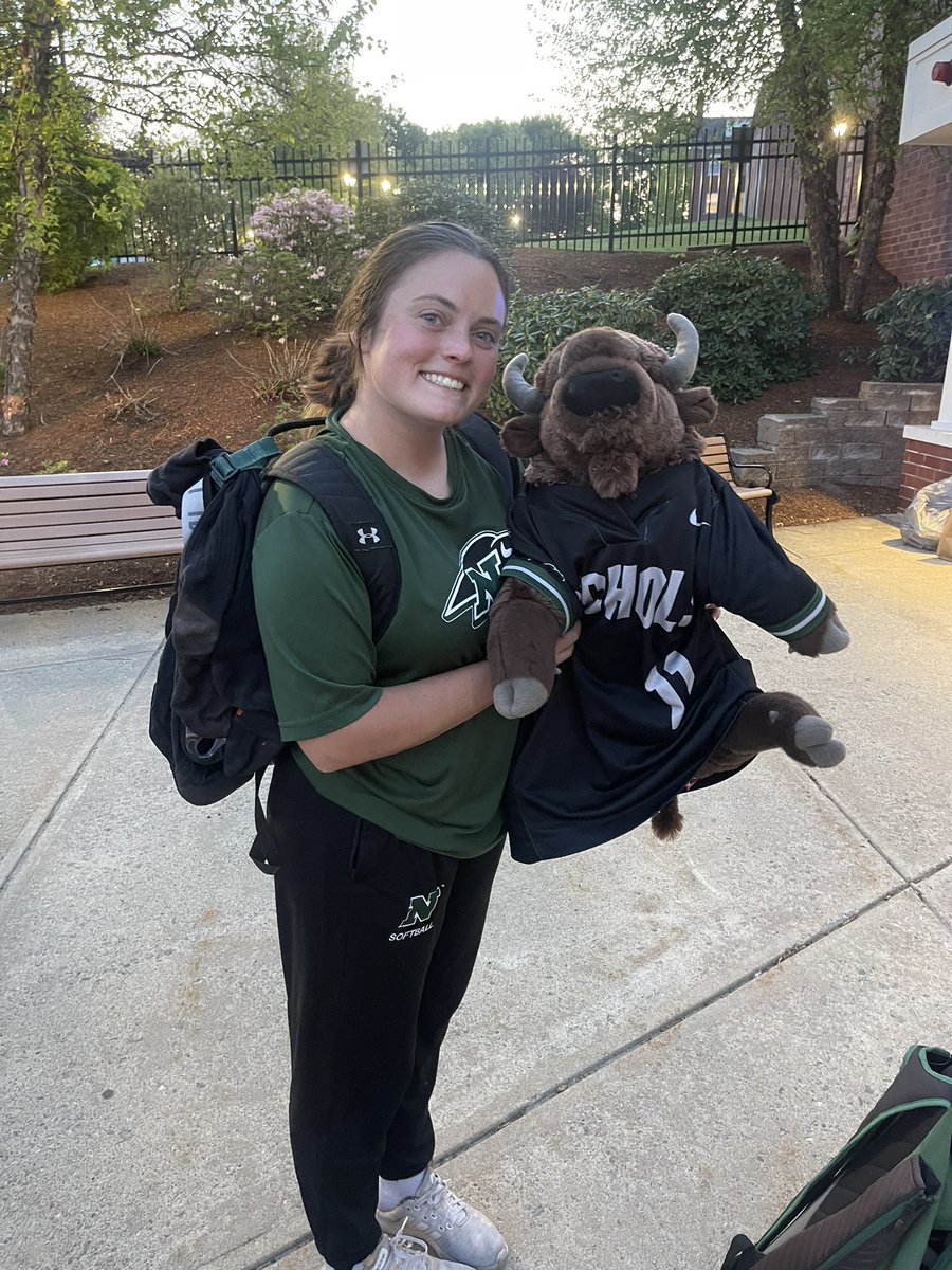 ncbison_sball's tweet photo. Our last two bison of the week for 2023 🥹 Congratulations to Emma West & Alyssa Ouellette! #bisonoftheweek #bisonpride https://t.co/ariZgHpCD8