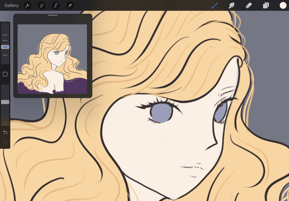 _smileky's tweet photo. I should be doing my plates but here’s a WIP!!! https://t.co/zIdeX3yMJY