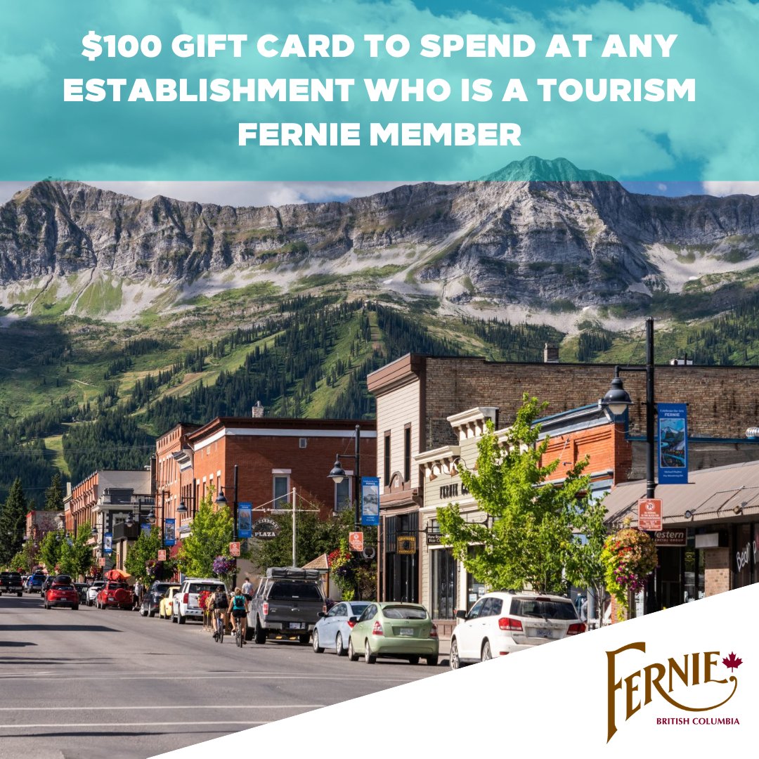 FernieBrewingCo's tweet photo. Here’s to Tourism Fernie, who’s providing a $100 gift card from a local business to the lucky winners of our trip to Fernie contest!
-
With over 100 Tourism Fernie members for the winners to choose from, there’s no wrong choice. [ 📸 Destination BC / Mitch Winton ] https://t.co/pPFhoLBBRb