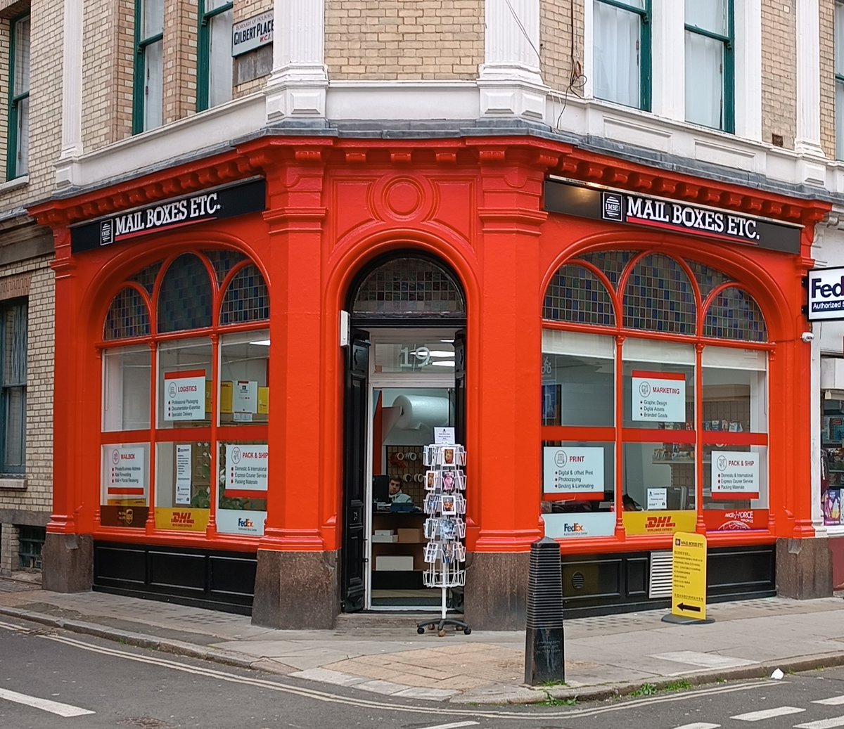 Don't forget we're open in the heart of #London just opposite the <a href="/britishmuseum/">British Museum</a> for all your shipping, printing, mailbox and postal service needs. We sell postcards, stationary and we even store your luggage whilst you shop and visit the sites! Find us at 19 Bury Place WC1A 2JB