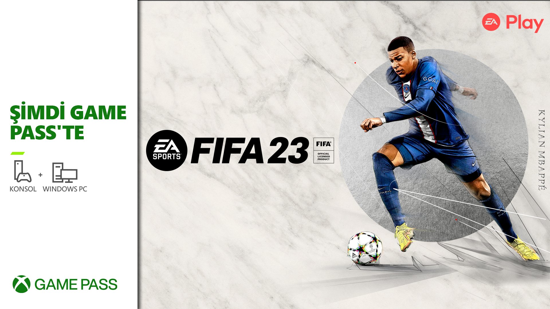 Fifa 23, EA Play ve Xbox Game Pass kütüphanesine eklendi.