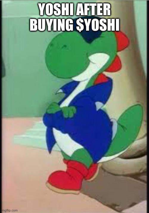 yoshierc20's tweet photo. Do you wanna dress like this? Then grab a bag of yoshi! https://t.co/OoN1u4MiwP