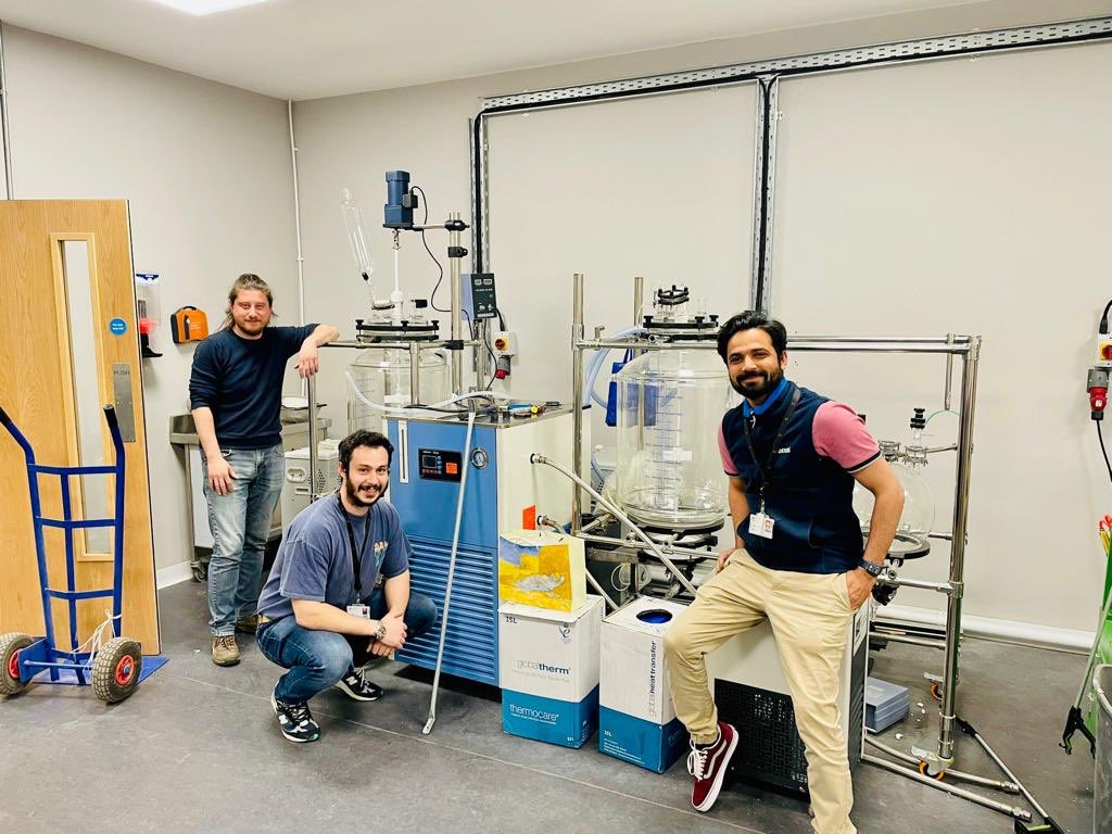 Repolymerisation setup installation in progress at Novelplast 😀

#Polymers #PlasticCircularity #GreenEconomy #Recyclability
