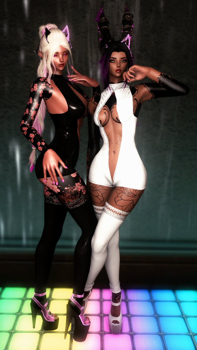 NoukishaPics's tweet photo. Sexy Club Girls♥
#Succubimods #Viera #Clubbing https://t.co/fHMVgcaW9O