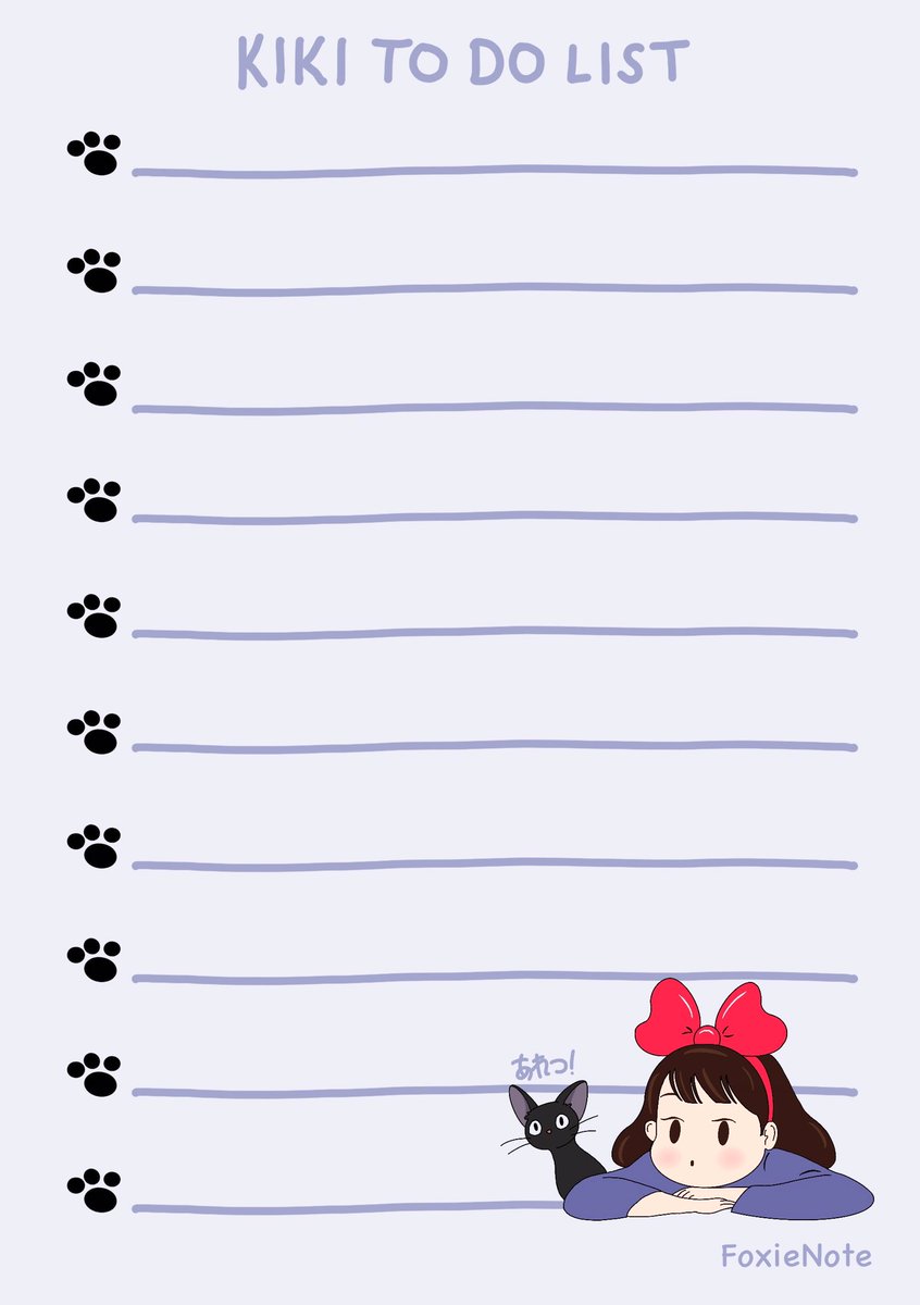 I made KIKI TO DO LIST for FoxieNote brand💕💖🎀👩🏻🐱

#nft #nftart #NFTComminity #NFTartist #nftcollector #NFTCollection #todolist #planner #stationery #digitalart #digitalillustration #illustration #anime #animeedit #animeart #animeartist #webtoon #patreon #manga #mangaart #NFT