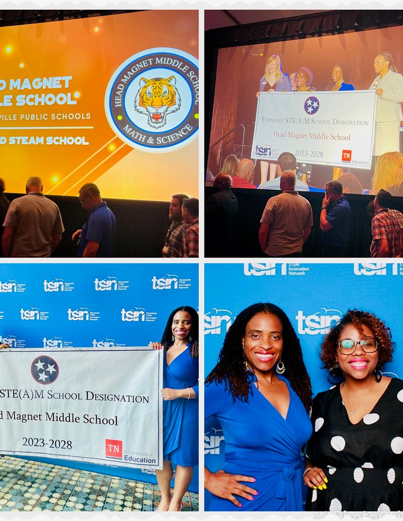 Head Magnet Middle School (@headmagnetms) on Twitter photo Thank you <a href="/theTSIN/">Tennessee STEM Innovation Network</a> for supporting us in our pursuit of STEAM Designation with the State of TN <a href="/GovBillLee/">Gov. Bill Lee</a> <a href="/MetroSchools/">Metro Schools</a> <a href="/KenyaeReese/">Kenyae L. Reese</a>! Thank you <a href="/theTSIN/">Tennessee STEM Innovation Network</a> for supporting us in our pursuit of STEAM Designation with the State of TN <a href="/GovBillLee/">Gov. Bill Lee</a> <a href="/MetroSchools/">Metro Schools</a> <a href="/KenyaeReese/">Kenyae L. Reese</a>!