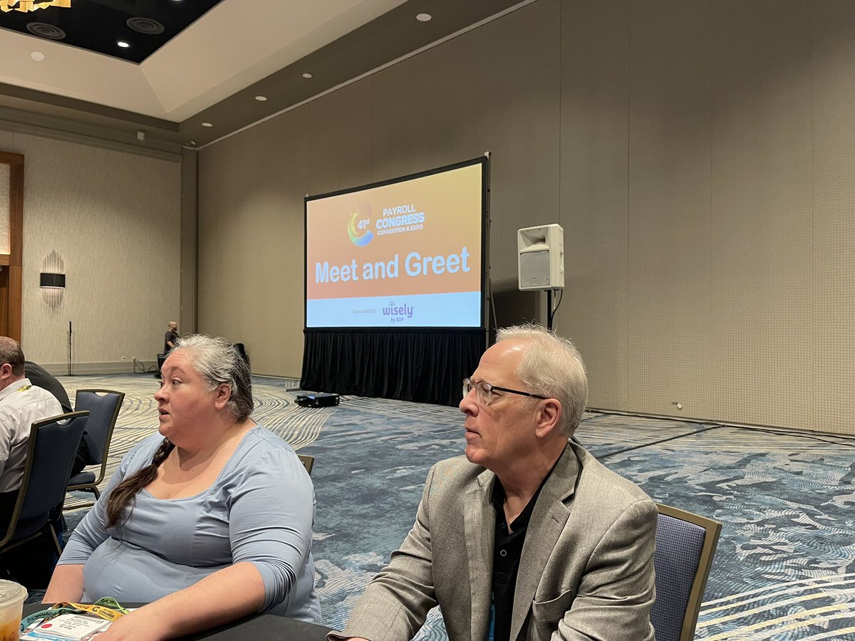 Meet and greet happening in the Adam’s Ballroom; starting in a few.  Don’t forget your prize ticket. #paycon #payosnc