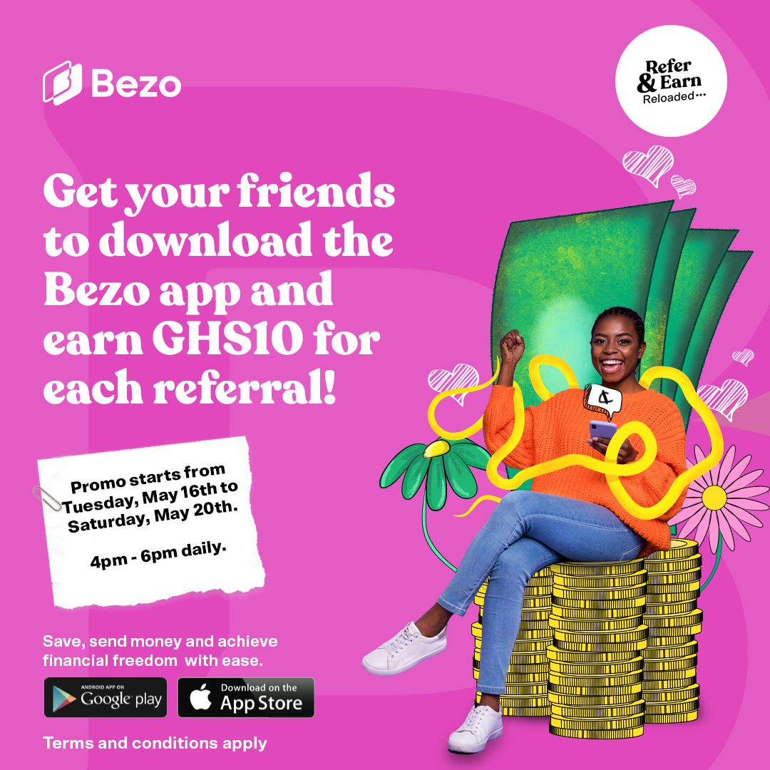 lee_adjoa's tweet photo. Just visit playstore or Appstore ..let's sign on and earn some cash..use my code *LydAcq*
#ReferAndEarnReloaded #BezoApp https://t.co/2uHCE178Eb