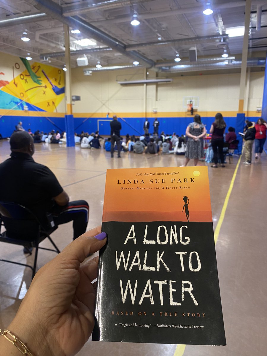MollyCourtien's tweet photo. Our @MonarchAnnAACPS 5th graders were honored to learn from the Lost Boys of Sudan. Our scholars read A Long Walk to Water &amp; generated Qs about struggle and resources based on their unit of inquiry. Thank you for being here! @AACountySchools #AACPSAwesome https://t.co/RZ4iF27Woc