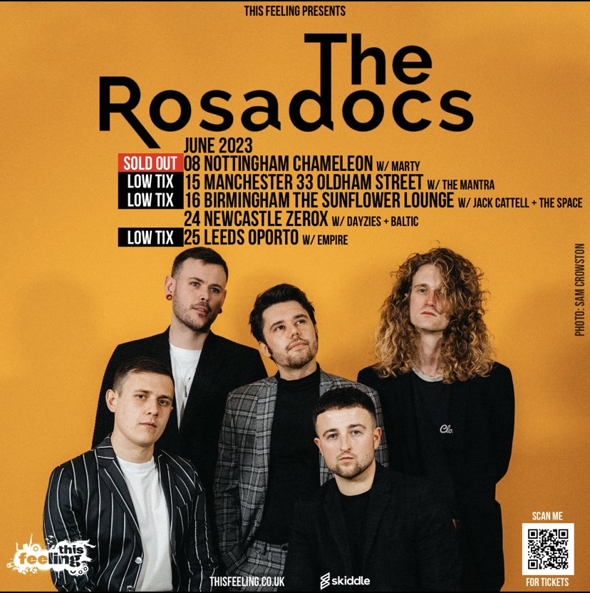 ๐๐๐ ๐๐๐๐๐๐ (@_themantra) on Twitter photo Weโre back in Manchester on the 15th of June supporting <a href="/TherosadocsUK/">The Rosadocs</a> on their tour! - Tickets are low so make sure you get them before they go! We hope to see you all there!
Link for tickets in bio! Weโre back in Manchester on the 15th of June supporting <a href="/TherosadocsUK/">The Rosadocs</a> on their tour! - Tickets are low so make sure you get them before they go! We hope to see you all there!
Link for tickets in bio!