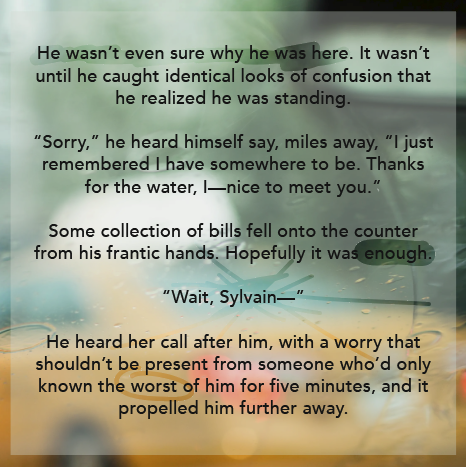 SylvainShake's tweet photo. ⛓️ Links in the Fence📷 ⛓️

#sylvix, modern AU timeloop    
Chapter 5

𝘏𝘦 𝘸𝘢𝘴 𝘢𝘭𝘰𝘯𝘦. | 𝘐 𝘮𝘪𝘴𝘴 𝘺𝘰𝘶.

https://t.co/SzQUDqYuoN https://t.co/EMNZJi7lVg