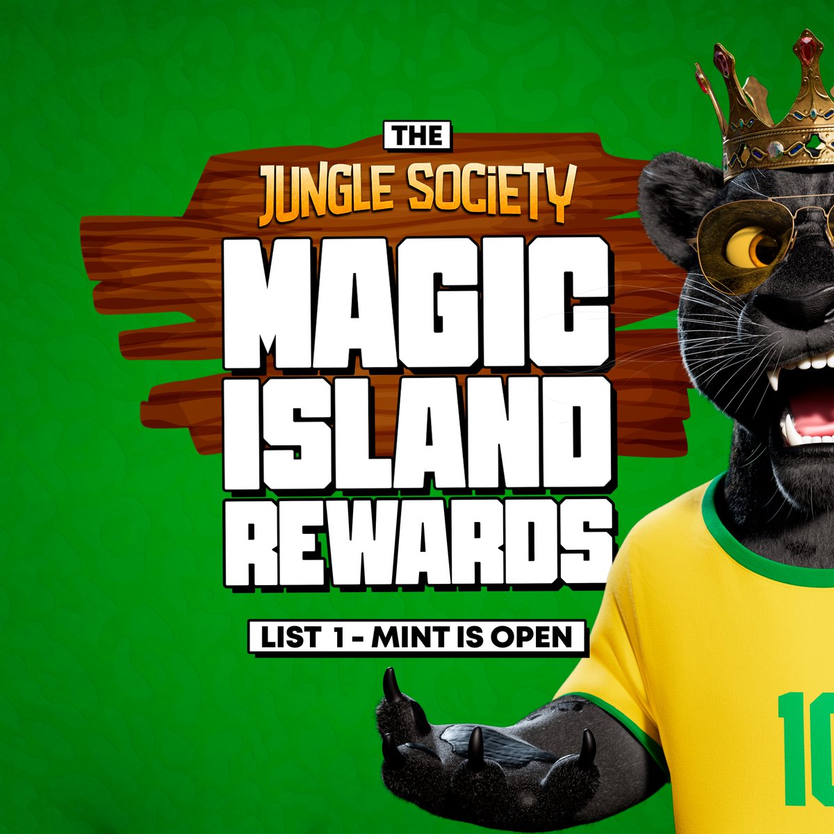 ⚠️Attention Jungle!

To the winners! For you who are part of List 1, mint is now available.

🌲Welcome to the Jungle, Jags! 

#LetsRoar