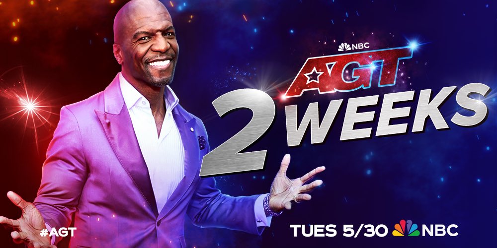 Who's ready for the new season?! 
2️⃣ weeks till the #AGT premiere!