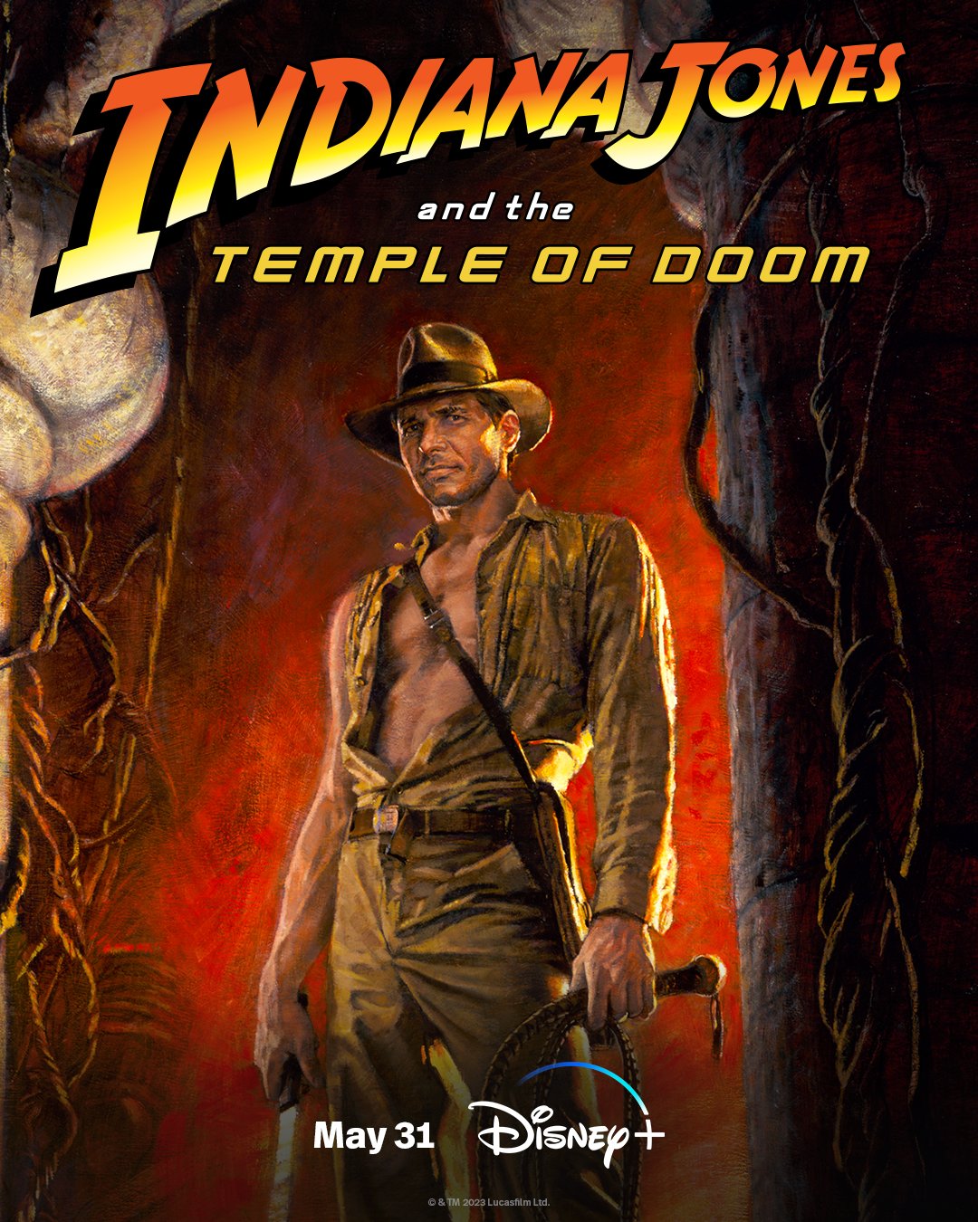 Indiana Jones on X: #IndianaJones and the Temple of Doom is coming May 31  to @DisneyPlus.  / X