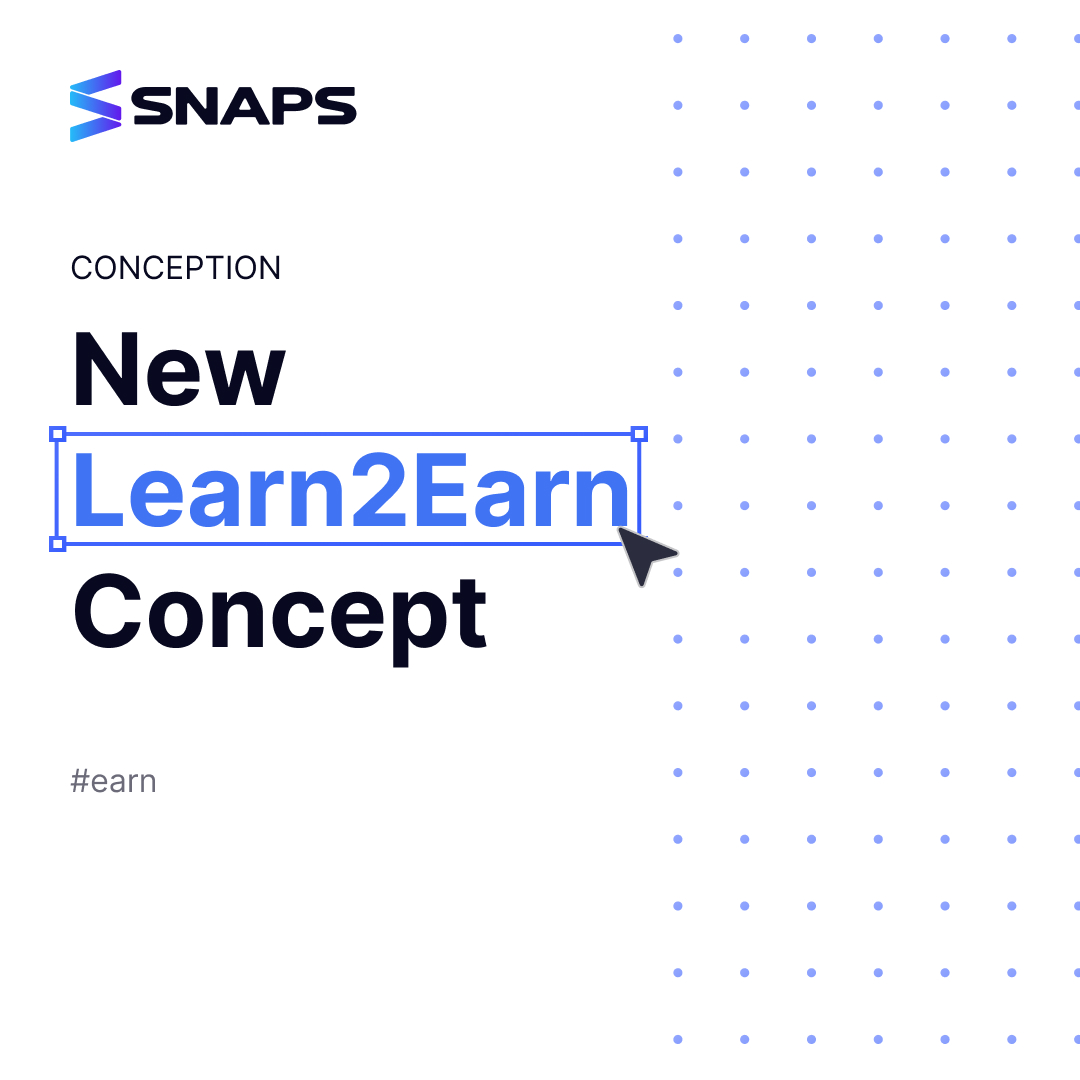 🚀Snaps contains two main concepts: 
▶️Watch2Earn и Learn2Earn🎒

Both concepts are truly revolutionary in the current market, which makes us even more proud of the Snaps!❤️

📔Read more about Snaps Watch2Earn concept in Snaps White Paper
 (snaps-docs.gitbook.io/white-paper/wa…)
