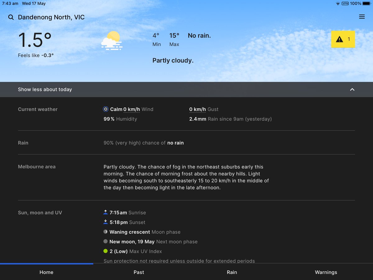 It’s a bit chilly this morning 🥶🥶