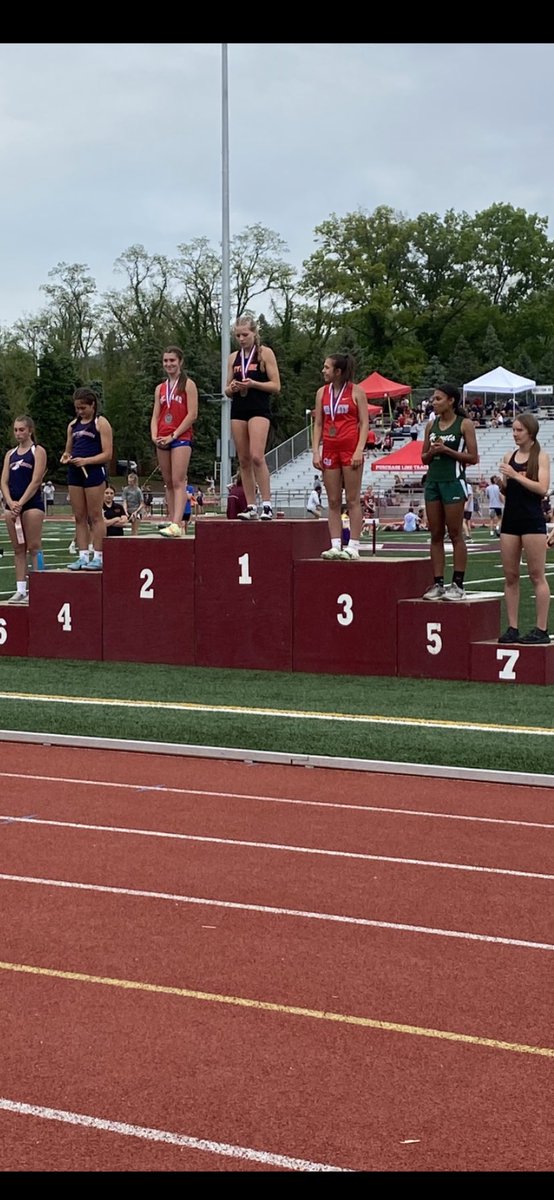 Congratulations to Delaney Yost on her 2nd place finish at Districts in the Long Jump! Delaney will advance to States!