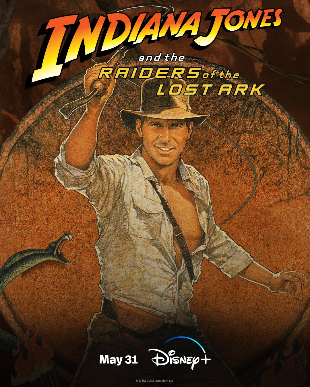 Indiana Jones on X: Disney+ marks the spot! #IndianaJones and the Raiders  of the Lost Ark is coming May 31.  / X