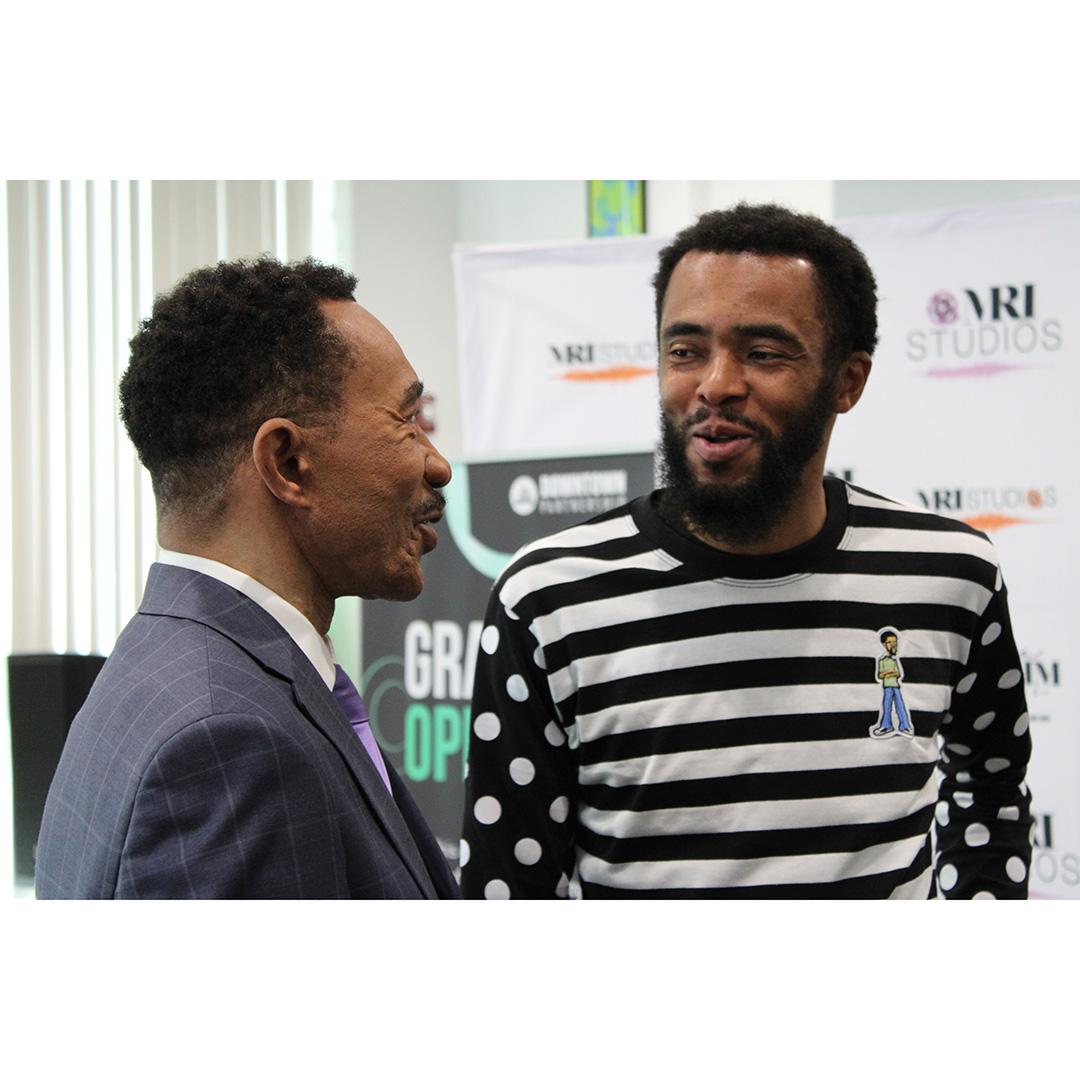 Yesterday, we had the incredible honor of hosting a portion of the #BOOST Program Small Business Roundtable. It was nice to know that our efforts to revitalize #DowntownBaltimore are being supported on many levels. #MRIPrograms #MRIStudios #BaltimoreArts #BaltimoreLeaders