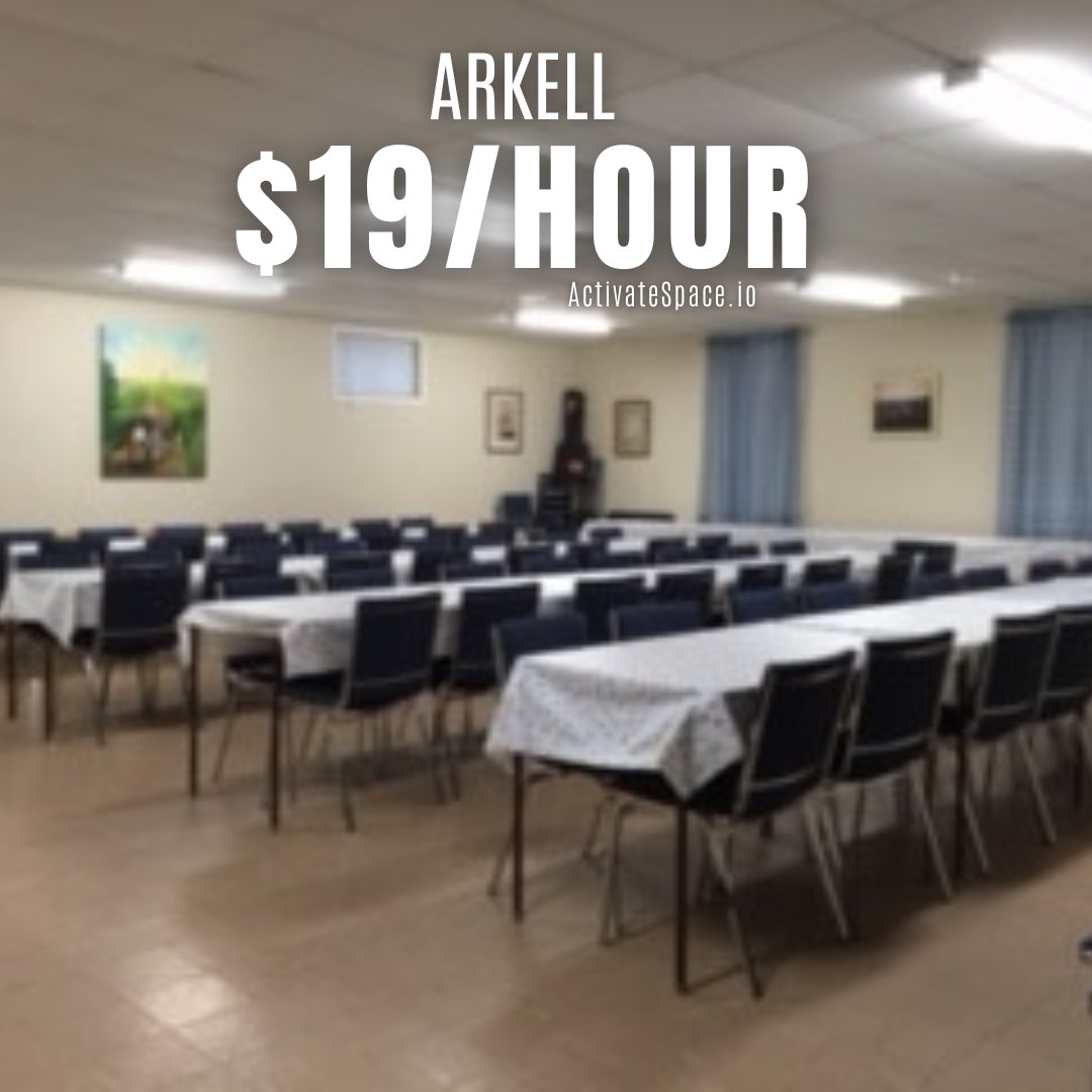 activatespace's tweet image. 🔎 SPOTTED: Approx. $19 / hour  

💒 Meeting Room  

📍 Arkell, Canada  

__________ 
Find affordable space anywhere. #ActivateSpace 

__________ 
*All prices are subject to change.  #Arkell #Ontario