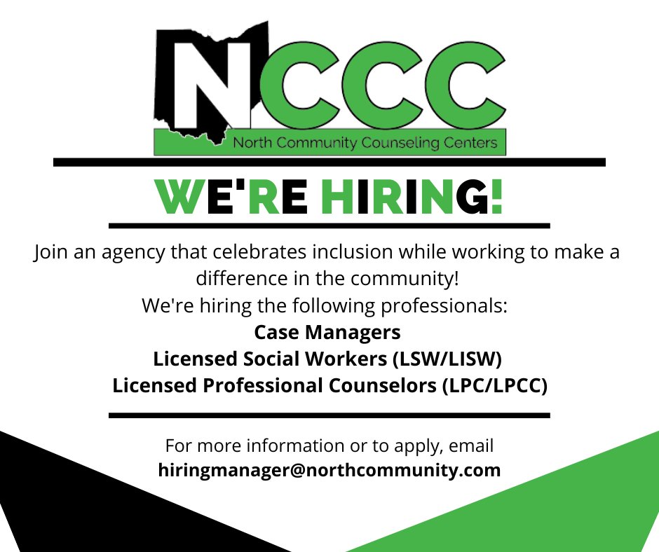 NCCC1968's tweet photo. Are you looking to join a team making real change in the community?  Come be part of the NCCC crew-apply today! https://t.co/wDNLuxNjxA

#WeChangeLives
#MentalHealthMatters https://t.co/bksx4WhTim