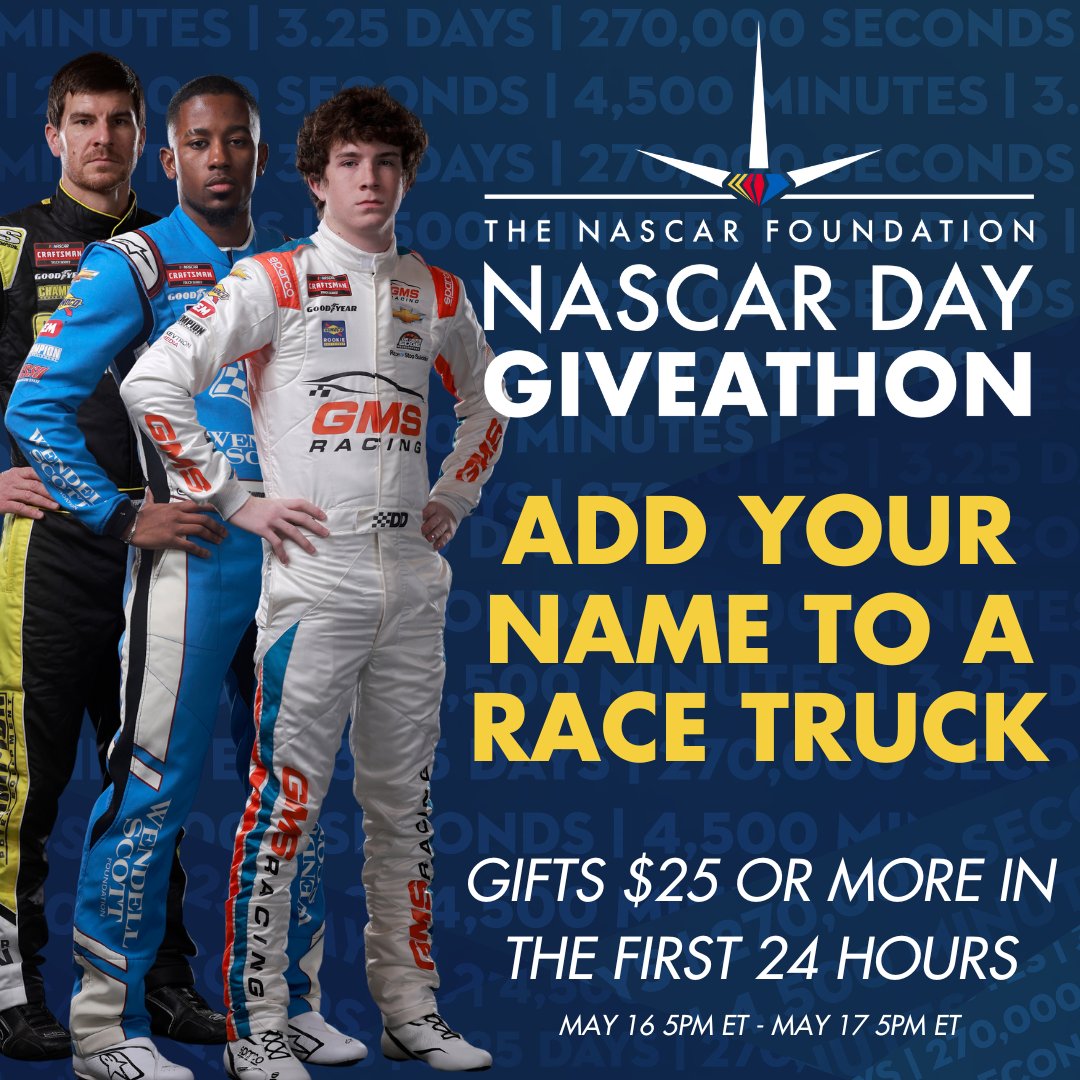 The NASCAR Foundation tweet media