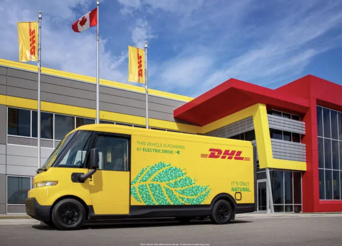 MEP_LLC's tweet image. #BrightDrop's international expansion is set to revolutionize the #DeliveryIndustry by producing Zevo 600 electric vans.

Production to start at #GM CAMI Assembly plant in Ontario, with #DHLExpress Canada as a key customer.

🚚🔌🍁

#GreenTransportation #SustainableDelivery