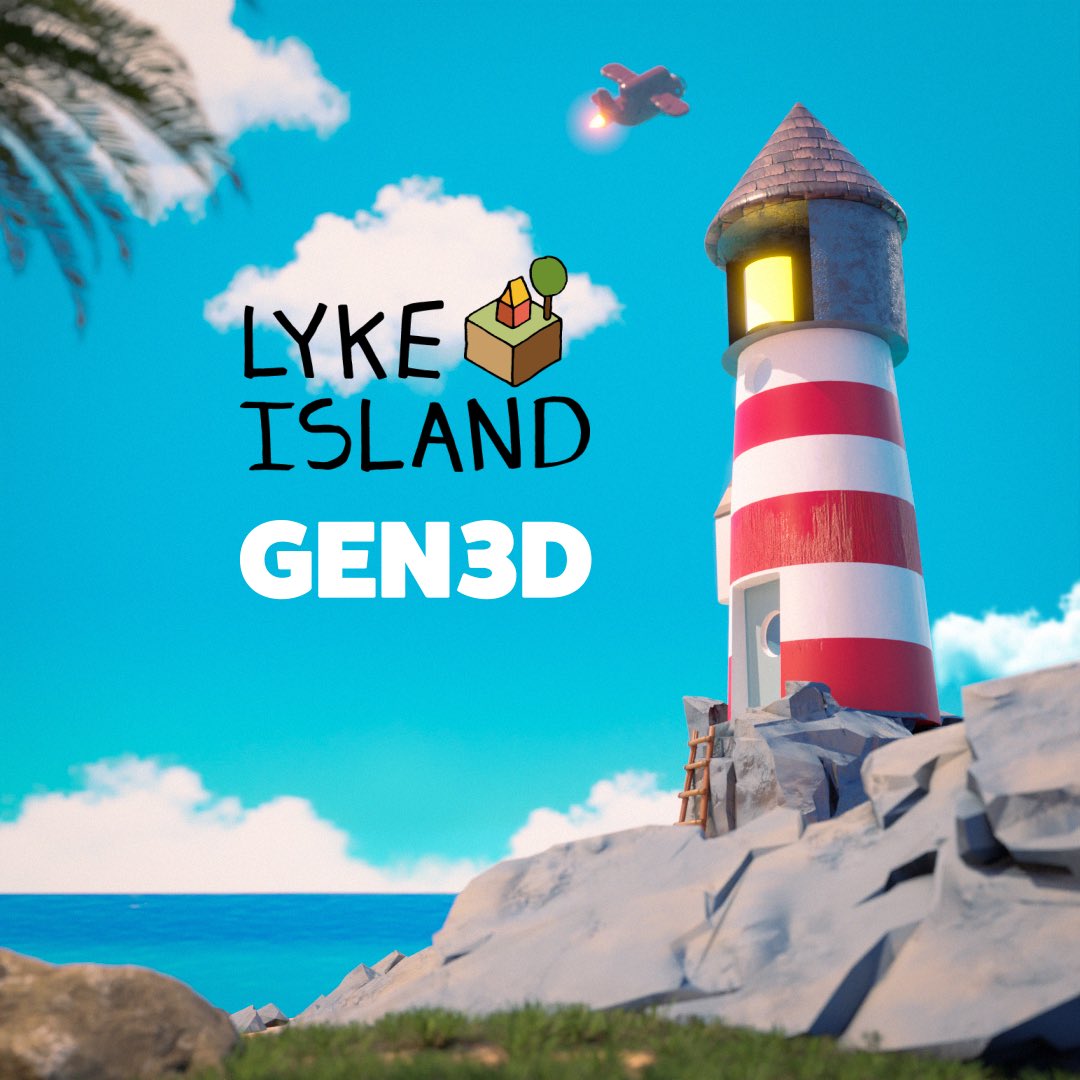 Im excited for the Lyke Island Gen 3D reveal, looking forward to see my Gen1 plot Cedar Lick  in all his 3D splendour 🏝️ #LykeIslandGEN3D <a href="/LykeIsland/">Lyke Island</a>
