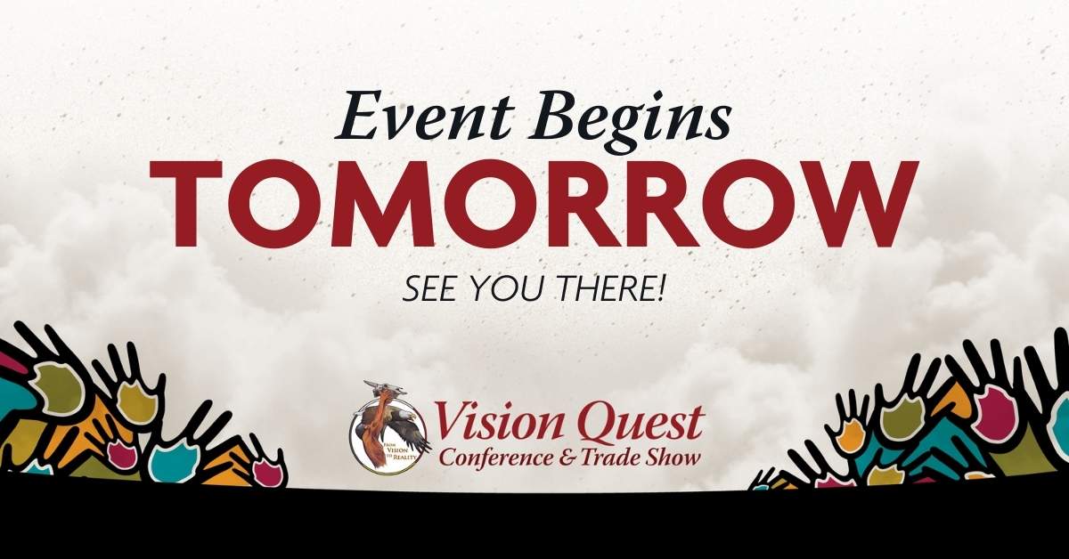 VQconference's tweet photo. The 2023 Vision Quest Conference &amp; Trade Show starts tomorrow! Featuring two high-profile keynote presentations, 14 interactive workshops, a FREE public Trade Show &amp; more! Join us at RBC Convention Centre Winnipeg on May 17th &amp; 18th.

Learn more: https://t.co/nOQhPSWcoC https://t.co/k375UZLPVo