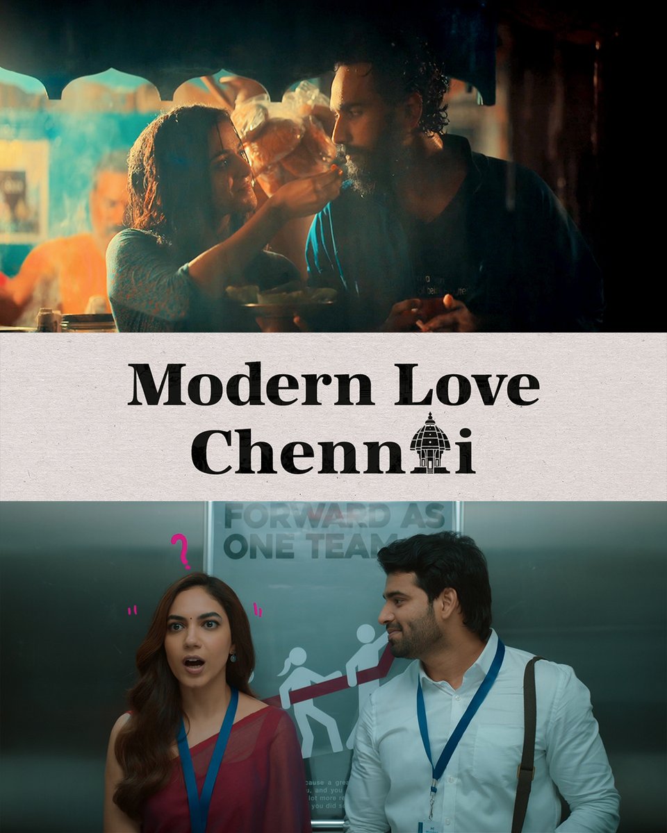 hold tight, love is making its way to you across Chennai 💗 #ModernLoveOnPrime, May 18
