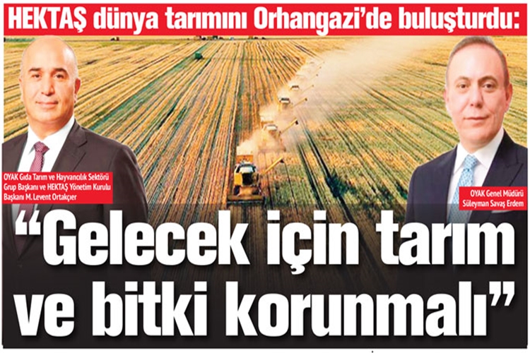 BursaSehir's tweet photo. HEKTAŞ dünya tarımını Orhangazi’de buluşturdu: "Gelecek için tarım ve bitki korunmalı”
https://t.co/8pzTULAUyy
@hektastarim #Bursa #Orhangazi #HEKTAŞ #Tarım #Bitki #FARM #TarımveOrmanBakanlığı #IMPPC2023 #LeventOrtakçıer #CraigMello https://t.co/VE7WQ7eQk8