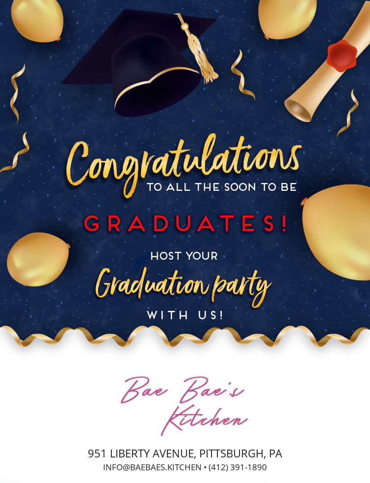 Graduation season is coming up! Host your party with us!   spt.to/v5EQo