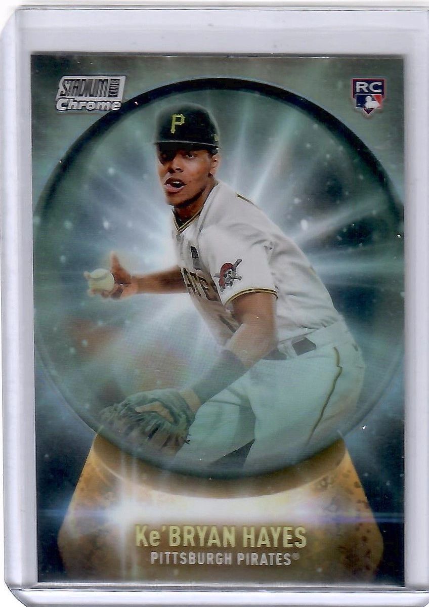 rpsenterprises1's tweet photo. Nice looking card. Well done Topps! 2021ToppsStadium Club ChromeBeam Team RCKe'Bryan HayesBTC-21Pittsburg Pirates just listed @dragonschest.ca. "Best products @ the Best prices" https://t.co/r1RYyj0E12
