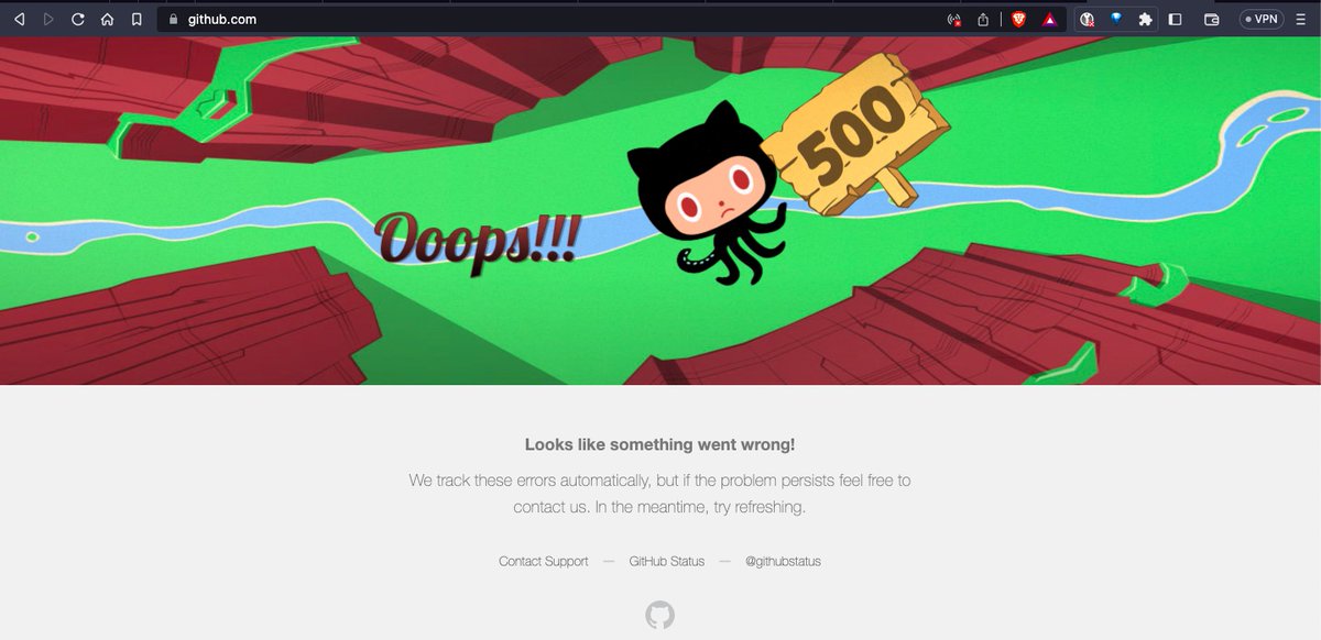 dadideo's tweet image. #GitHub is down again ?!
#GitOps #GitHubDown #HugOps #DevOps #SysAdmin #Outage #Git
