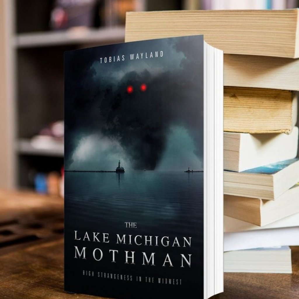 singularfortean's tweet photo. Order your copy of 'The Lake Michigan Mothman: High Strangeness in the MIdwest' to fill that empty space in your fortean library. 📚️🦇

https://t.co/epaM25NRlK
⁠
#LMMBook #lakemichiganmothman #forteanlibrary #weirdbook https://t.co/kDnzkk2qVb