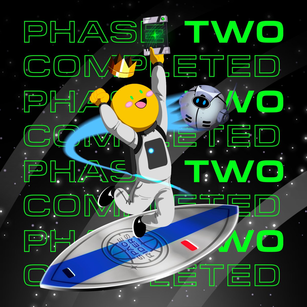 SpaceRidersXYZ's tweet photo. Phase 2 of The Journey wraps up on Friday, May 19th at 5pm EST.
Don't miss out on the adventure! ๐ https://t.co/0JZ8wbtzKi