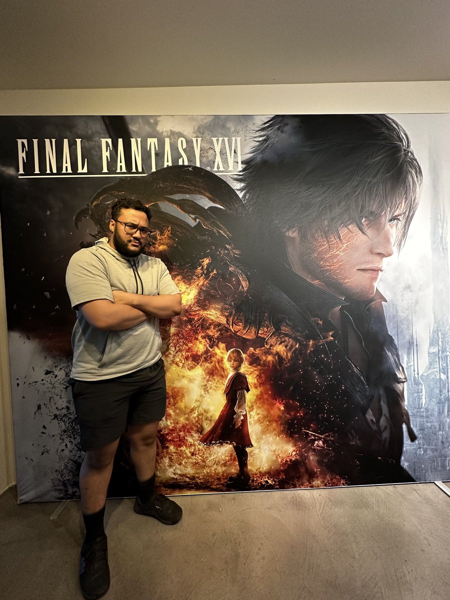 Zaqueri Black (@aphromoo) on Twitter photo Got to play test FFXVI at <a href="/SquareEnix/">Square Enix</a> , can’t wait til it comes out. :D Got to play test FFXVI at <a href="/SquareEnix/">Square Enix</a> , can’t wait til it comes out. :D