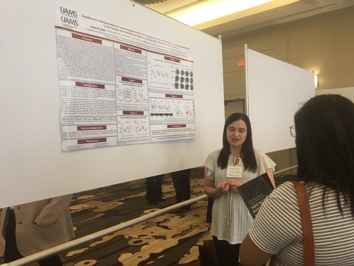 Japneet Kaur (@japneet__kaur_) on Twitter photo Great representation by <a href="/DelgadoCalleJ/">Jesus Delgado-Calle</a> Lab at <a href="/uamscancer/">UAMS Cancer</a> institute research retreat w/ 1 oral and 5 poster presentations and one award on #MultipleMyeloma and #breastcancer in bone - by <a href="/hayley_sabol/">Hayley Sabol</a> <a href="/aricanloague/">Aric Anloague</a> <a href="/mani85phd/">Manish Adhikari</a> .
<a href="/uams_physiology/">UAMS Physiology & Cell Biology</a> Great representation by <a href="/DelgadoCalleJ/">Jesus Delgado-Calle</a> Lab at <a href="/uamscancer/">UAMS Cancer</a> institute research retreat w/ 1 oral and 5 poster presentations and one award on #MultipleMyeloma and #breastcancer in bone - by <a href="/hayley_sabol/">Hayley Sabol</a> <a href="/aricanloague/">Aric Anloague</a> <a href="/mani85phd/">Manish Adhikari</a> .
<a href="/uams_physiology/">UAMS Physiology & Cell Biology</a>