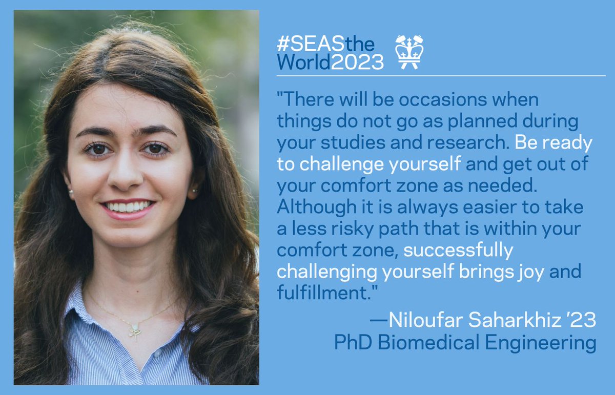 ColumbiaBME's tweet photo. Niloufar Saharkhiz (@ColumbiaUEIL) graduated🎓from @CUSEAS with her Ph.D. in BME. Saharkhiz advises other students to “be ready to challenge yourself and get out of your comfort zone as needed.”

To learn more about Niloufar, visit https://t.co/hlBDrO4c0N https://t.co/OB85dmxRXj