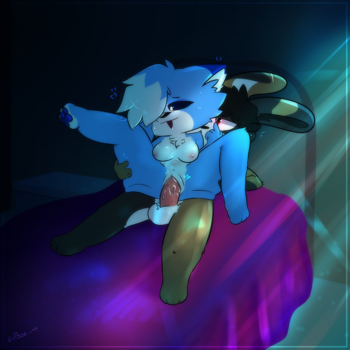 zDenisAD's tweet photo. 🐱💦x🤎🐰 in the bed at night~ 🐾

drawing for @TheSexsGod 🫶🐻 https://t.co/jqrtAPq1Ul