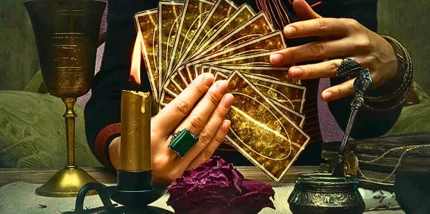 Virgo's tweet image. The Tarot Card Horoscope On Wednesday, May 17 For All Zodiac Signs yourtango.com/2023362098/tar…
