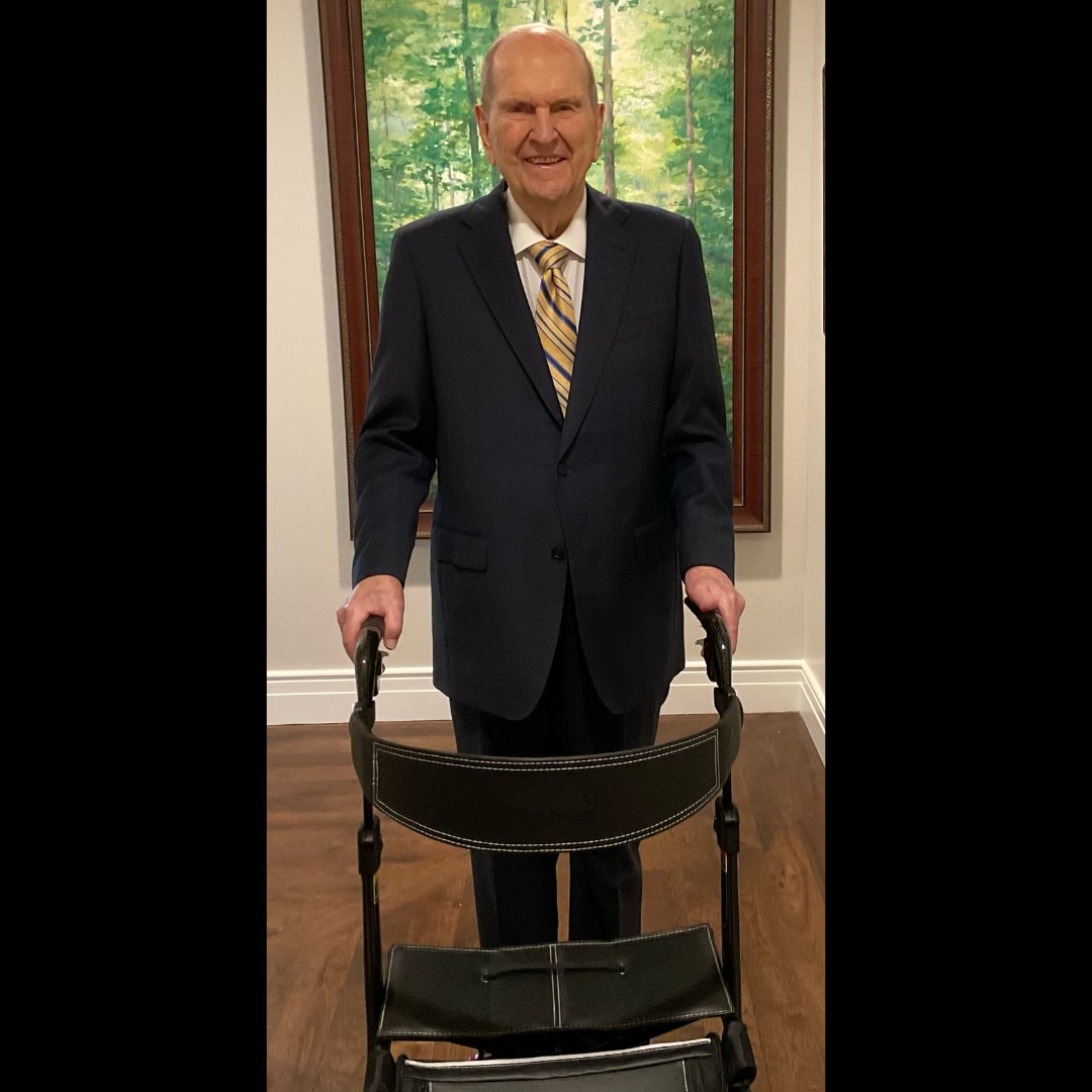 You may have heard a rumor that someone saw me somewhere using a walker or a wheelchair. Well, it’s not a rumor. From time to time, I’m having a small challenge with my balance. I guess I shouldn’t be surprised when little issues arise as I near the century mark. Gratefully, my