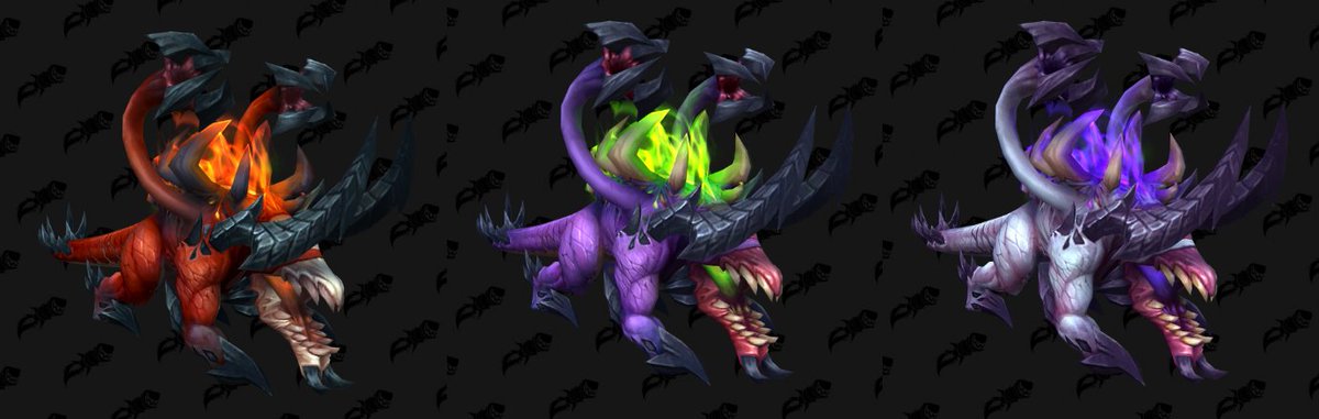 Wowhead's tweet photo. With today's Patch 10.1.5 PTR build, we have more Warlock pet customizations - This time, for the Felhunter!

#Dragonflight #Warcraft

https://t.co/prCCgsNSJF https://t.co/OWqd141sjQ