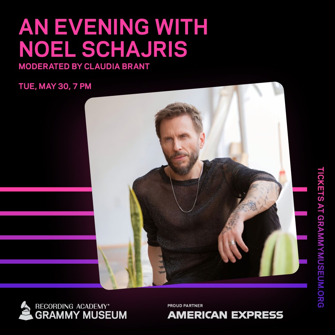 Tuesday, May 30 - 
An Evening With <a href="/NoelSchajris/">Noel Schajris</a> (<a href="/claudiabrant/">Claudia Brant</a>)

🎟️: grm.my/3ATAFj1