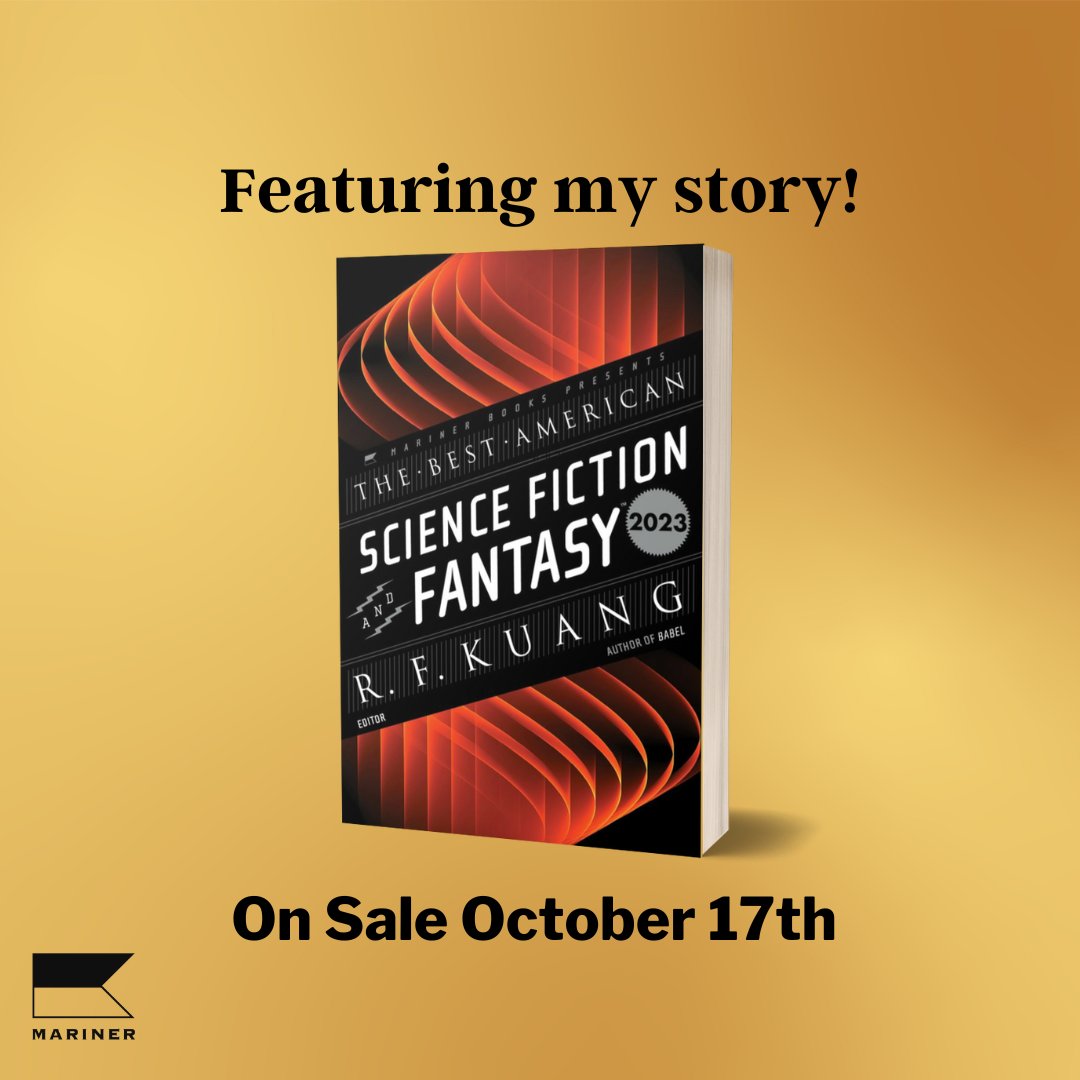 Shingaibelike's tweet photo. I'm very excited that my story Air to Shape Lungs (originally published in Africa Risen) was selected for the Best American Sci-fi and Fantasy Anthology 2022!
So honoured that it was chosen alongside other gorgeous selections. <3 <3 https://t.co/W4C2tOs01u