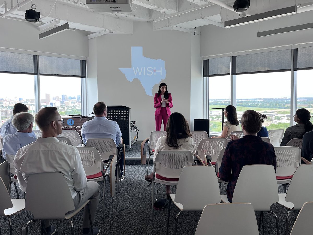 The WISH Network had a great event at Health Wildcatters HQ yesterday! Sunny Nadolsky joined us to share her startup journey and wisdom & insights gleaned as a female entrepreneur. Thank you to everyone who joined us, we look forward to seeing you at the next WISH event!