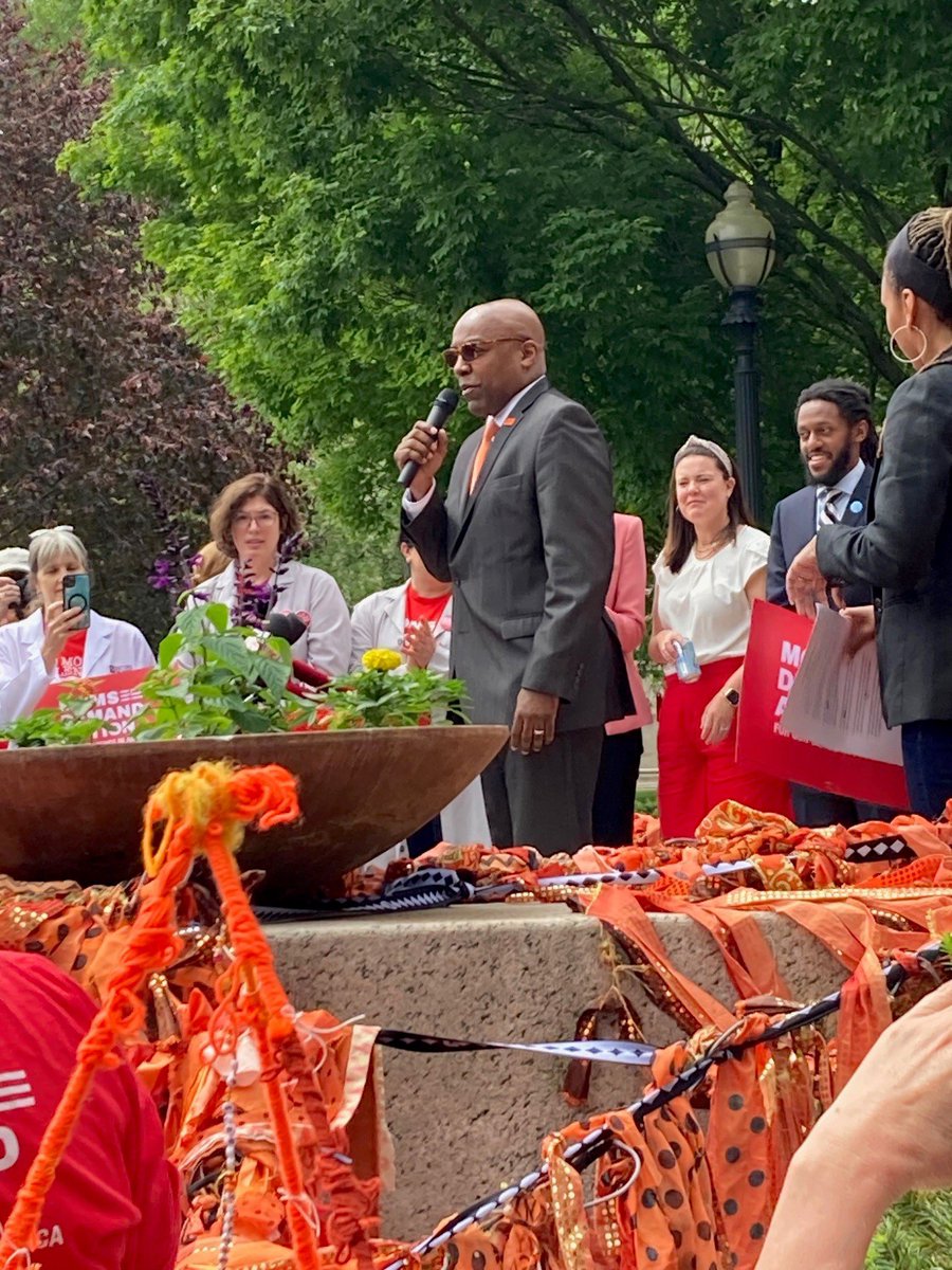 ILAttyGeneral's tweet photo. I appreciated the chance to speak at today’s rally for gun safety about HB218 (the Firearm Industry Responsibility Act), which I initiated to improve industry accountability. https://t.co/LrFTKTYLm0