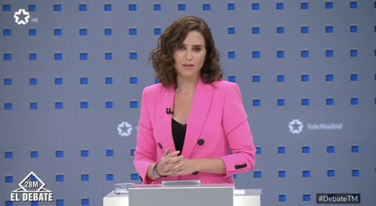 Pues está clara la táctica en el #DebateTM, Todos contra <a href="/IdiazAyuso/">Isabel Díaz Ayuso</a> sin educación con falsedades, insultos y mucha demagogia. Luego se preguntan por qué tiene el apoyo masivo de los madrileños.